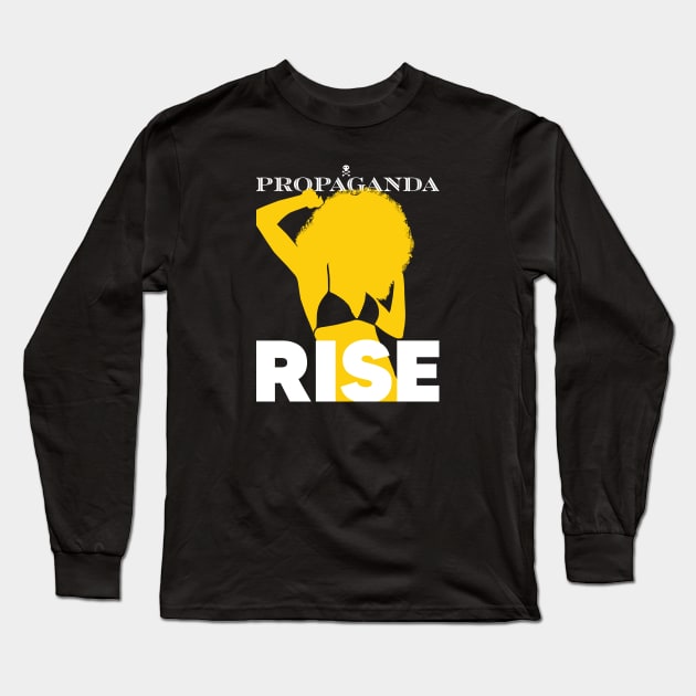 Propaganda Rise 2 Long Sleeve T-Shirt by TommyArtDesign